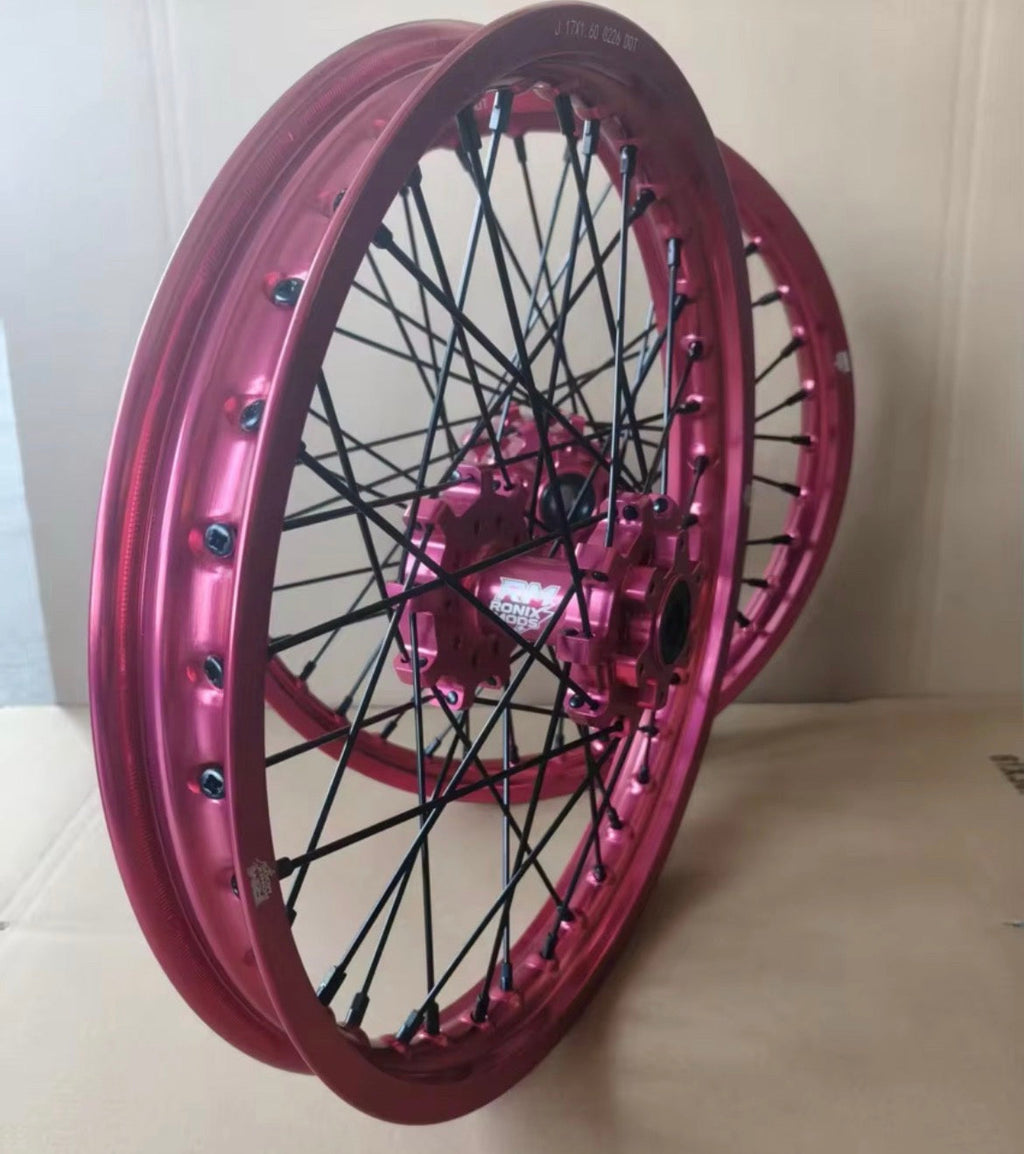 Supermoto Wheel Set For Surron LBX/E Ride Pro/Talaria XXX, MX3, MX4, MX5