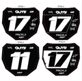 Odi Number Plate Decal