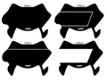 Ultra Bee Front Plate Decal